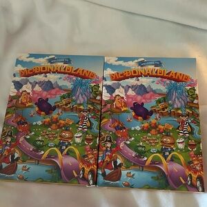 McDonaldland Mayor McCheese Set with Stickers Postcards and Unused Code